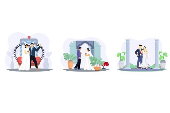 Designing Your Big Day: The Wedding Event Flat Bundle